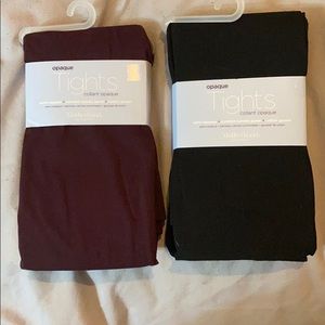 Maternity opaque tights